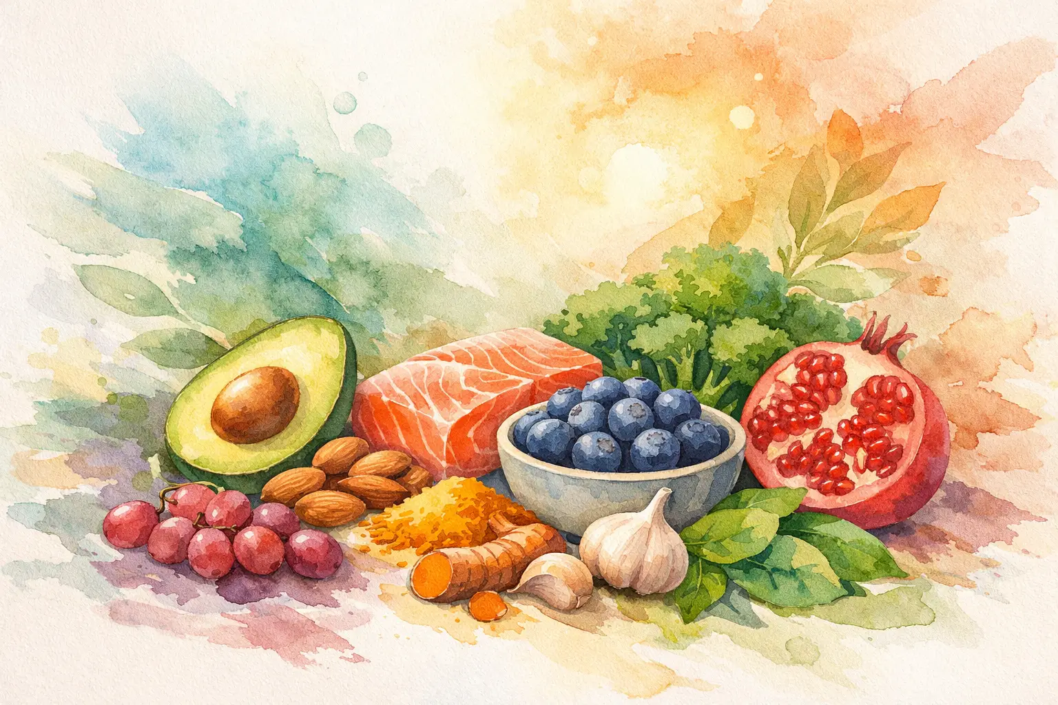 Neun Lebensmittel gegen oxidativen Stress